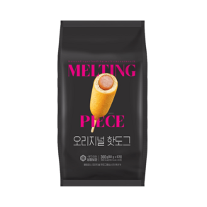 [멜팅피스] 멜팅피스 오리지널 핫도그, 60g, 6개