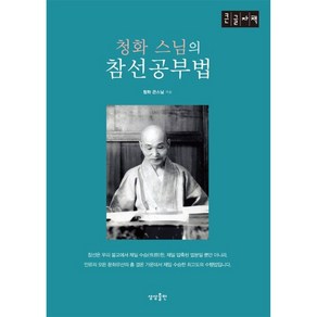 청화 스님의 참선공부법(큰글자책), 상상출판