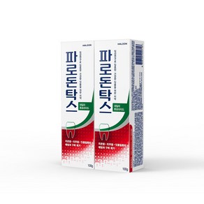 파로돈탁스 잇몸케어 치약 100G2입, 2개, 100g