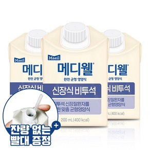 메디웰 신장식[비투석] 1박스 (200ml x 30팩) 환자영양식, 200ml, 30개