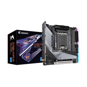 GIGABYTE Z790I AORUS LGA 1700 울트라 미니 ITX 마더보드 DDR5 포함, 1개