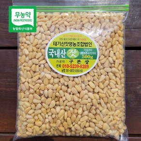 국내산 태기산잣 2-3번잣 황잣 백잣 [산지직송 견과류], 2-3번잣 500g(황잣), 1개