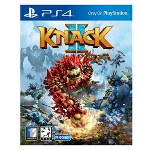 PS4 낵2 정식발매 한글판 (신품) KNACK2 넥2 2인 협력 액션 어린이 선물