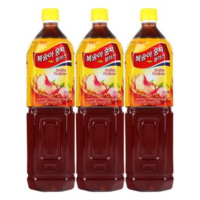 담터 액상 복숭아 홍차, 1.5L, 12개