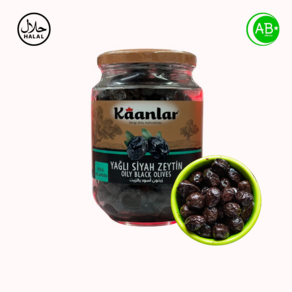 Black Olives in Oil Gemlik Siyah Zeytin Tukiye 블랙올리브 인 오일 튀르키예, 1개, 500g