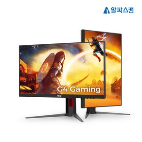 알파스캔 AOC 27G4 게이밍 IPS 180 프리싱크 HDR 무결점 68.6cm 모니터 180Hz 멀티스탠드 컴퓨터, 알파스캔 AOC 27G4 게이밍 180Hz HDR