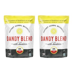 Dandy Blend 댄디 블렌드 인스턴트 허브 음료 단델리온 디카페인 908g x2팩, 2개, 1개입