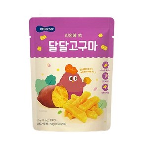 베베쿡 한입에 쏙 달달고구마 60g