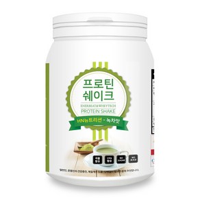 웨이테크 [특가판매] HN뉴트리션 단백질쉐이크 녹차맛 /식사대용 단백질선식, 600g, 1개