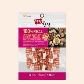 한줌의간식 리얼 간식 치킨&피쉬 샌드위치 180g, 1개, 단품