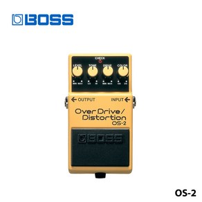 BOSS OS-2 오버드라이브 디스토션 기타 페달 OS 2, 1개