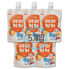 정관장 아이키커 리뉴얼 사과 포도 오렌지맛 어린이음료 100ml, 1개