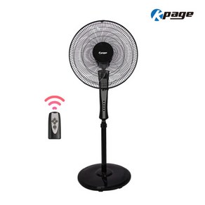 케이페이지_ 40cm 리모컨 스탠드 선풍기 5엽날개 KEF-16SR, 단품