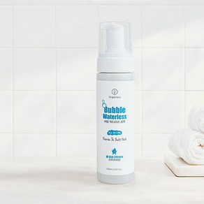수피아토 올인원 워터리스 샴푸 바디워시 환자용 캠핑용 200ml, 워터리스 버블샴푸 (워터타월 1매 증정), 1개