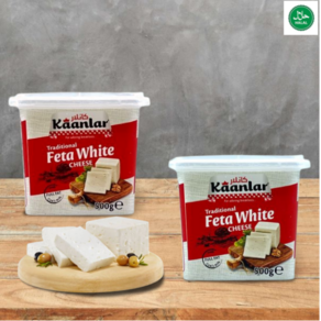 Kaanla Pemium Tukish Feta Cheese 카안라르 프리미엄 터키 페타 치즈, 1개, 500g