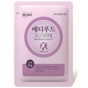 메디푸드 당뇨식 글루트롤, 30개, 47g