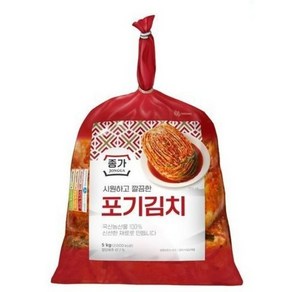 [종가] 시원깔끔한 포기김치 5kg, 1개