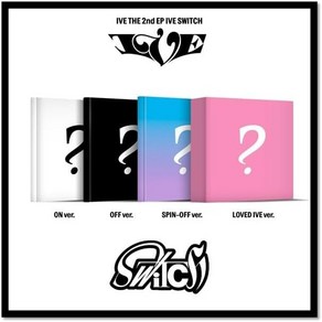 [CD] IVE (아이브) - THE 2nd EP : IVE SWITCH [4종 중 1종 랜덤발송] : ON & OFF & SPIN OFF ve. : 포토...