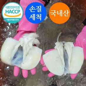 국산 손질 갑오징어 생물 냉동 500g 1kg 대중소 가성비 국내산, 1개