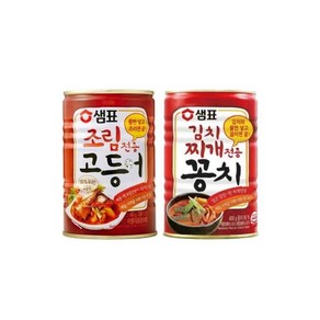 샘표 400g 조림전용 고등어 1개 + 김치찌개 꽁치