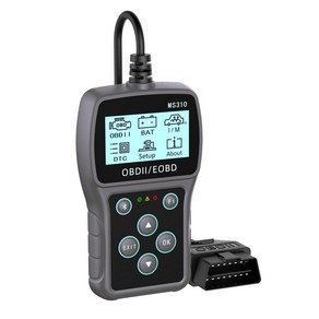 다국어 차량 정보 읽기 스캐너 자동차 OBD2 코드 리더 MS310 진단 스캔 도구, 1개