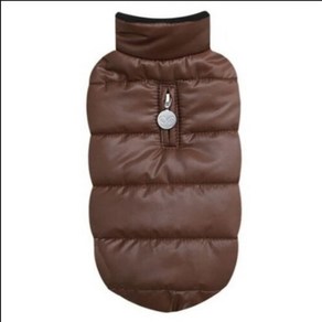 Puppy Angel Quillted Padded Vest(브라운), S