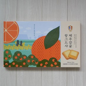 제주 감귤 랑그드샤 (12개입) X 4Box, 132g, 4박스