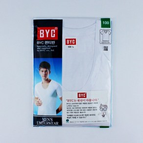 BYC 남성 반팔 런닝 BYC1903