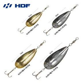 [HDF 해동] 피나투라 메탈 씨-스푼 FH-36 37 38 39, FH38-02 40g 실버, 1개