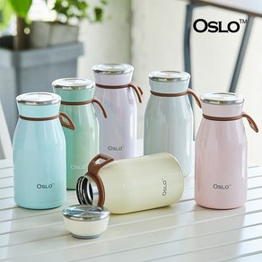 오슬로 보온보냉 밀크 텀블러 350ml, 상세설명 참조, 02 오슬로 밀크텀블러 350ml-핑크