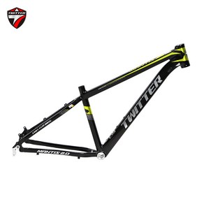 twitte27.5 29inch 알루미늄 합금 산악 오프로드 자전거 프레임 quado cabono mtb29cabon mtb, 블랙블루, 29x17, 1개