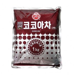 [체리쥬니] 오뚜기코코아차(자판기용)1kg (0704-K-ETR) cha*93436CU, 1개, 1kg, 1개입