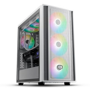 쿨러마스터 MASTERBOX 600 BTF 화이트 (미들타워), 1개