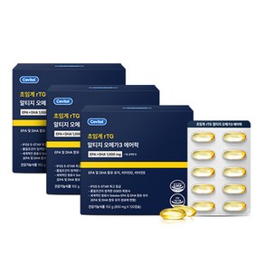 세비톨 초임계 TG 알티지 오메가3 에어락, 3개, 850mg