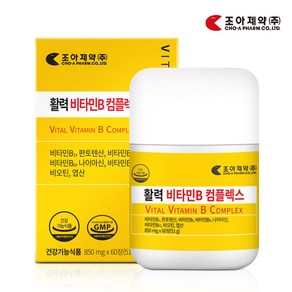 조아제약 활력비타민B 콤플렉스 (850mg x 60정), 1개, 60정