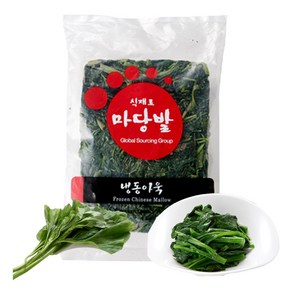 마당발 냉동 아욱 나물 1kg, 단품, 1개