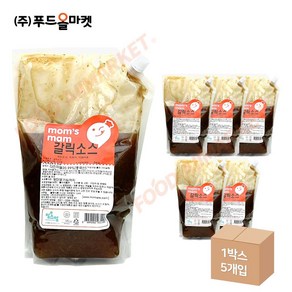 푸드올마켓_ 맘스맘 갈릭소스 2kg /냉장 한박스 (2kg x 5ea)-아이스박스무료, 5개
