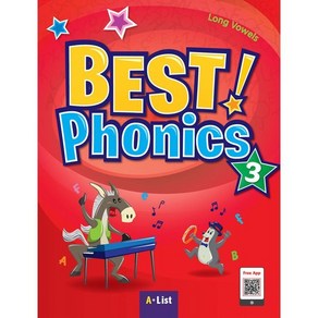 Best Phonics 3: Long Vowels (Student Book with App), A*List