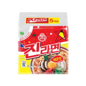 오뚜기 진라면 매운맛 120g