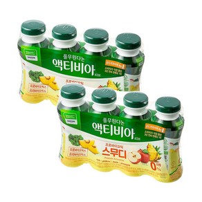 (냉장)[풀무원]액티비아 스무디 골드키위사과150ml, 8개, 150ml