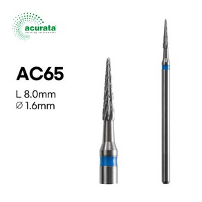 [뷰젤] AC065 아큐라타 네일 드릴비트, 1개