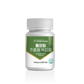 돌외잎 추출물 복합정 600mg 120정 1개 참굿즈, 72g