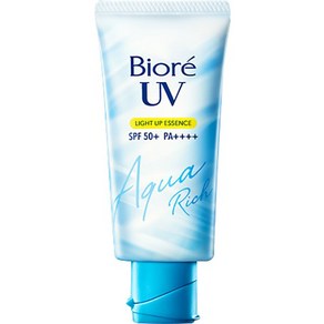 비오레 Bioe 비오레 UV 아쿠아 리치 라이트 업 에센스 선스크린 얼굴 · 몸 용(일본직구), 1개