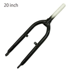 자전거 포크 쇼바 20 인치 V 브레이크 286170mm 알루미늄 합금 100mm 접이식 Ebike 전면, black 1 pcs