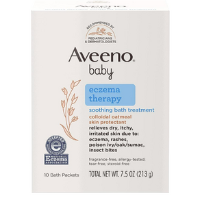 아비노 베이비 입욕제 Aveeno Baby Bath Teatment 10팩 213g, 1개