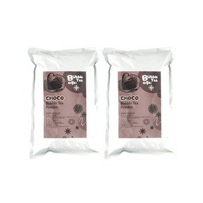 젤스타 초코 버블티 1kg 2개세트, 젤스타 초코 버블티 파우더 1kg 2개세트, 1개입, 2개