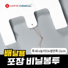 [오케이포장] 백색봉투 5호 100매 배달봉투 돈까스봉투 탕용기봉투 아구찜 봉투, 1개