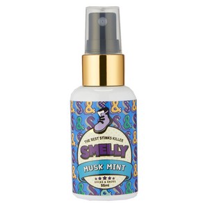 스멜리(SMELLY) 신발용 삭스앤슈즈 머스크민트, 55ml, 2개