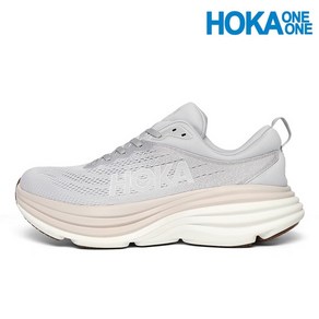 HOKA 남성 본디 8 런닝화 운동화 라이트그레이 1123202-LRNC