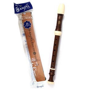 Angel엔젤 소프라노 리코더 SW 저먼식(G) 독일식 우드무늬 Soprano Recorder